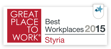 Great place to work 2015 - Bester Workplaces Styria 2015